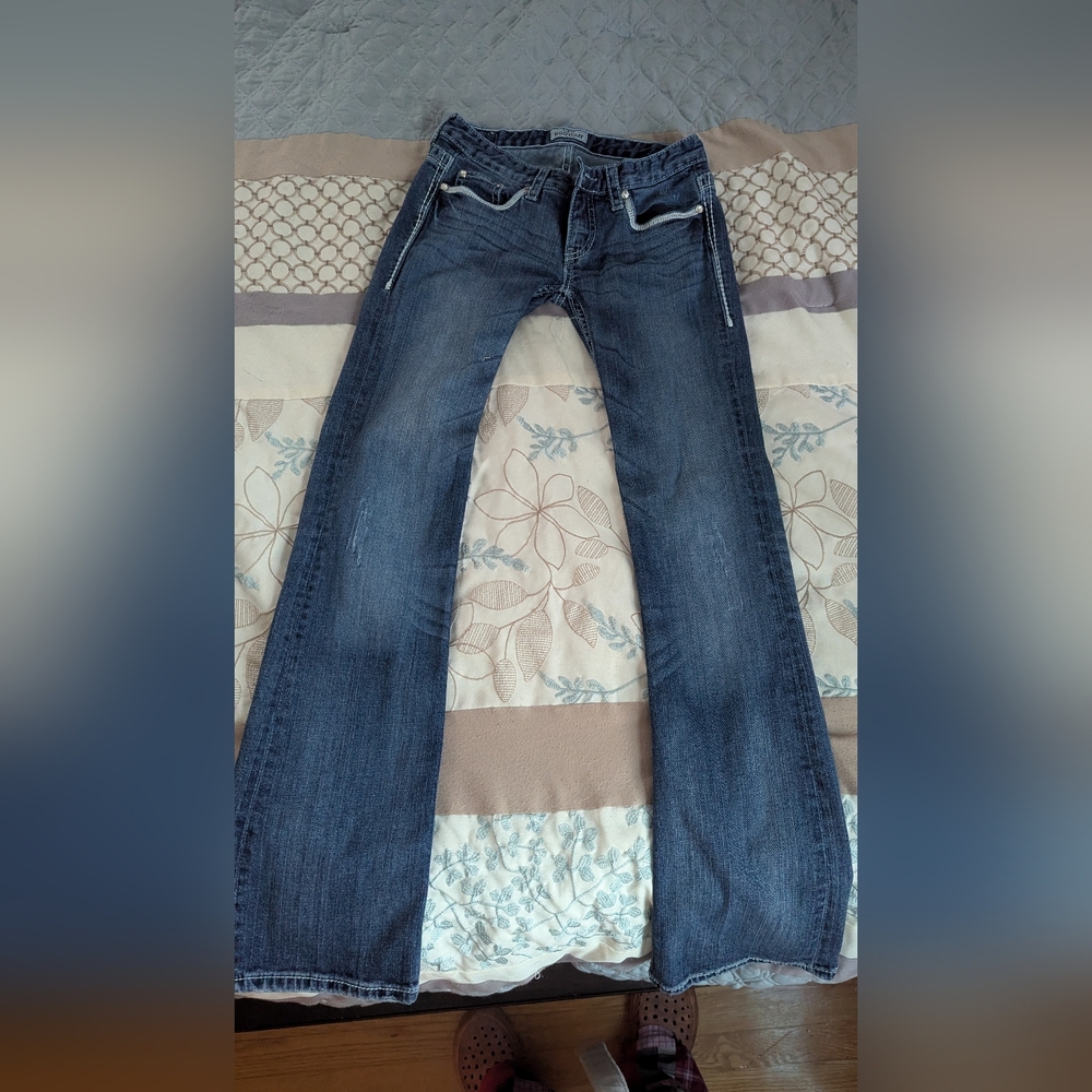 Daytrip Dark Blue Flare Jeans